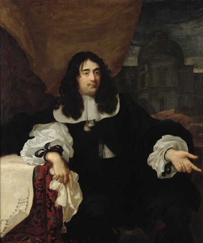 Portrait of Antoine de Ratabon, 1660 by Pierre Rabon